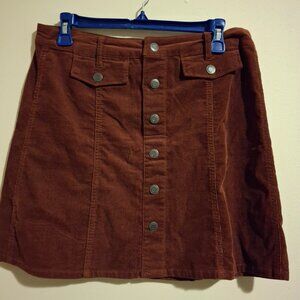 Corduroy Skirt